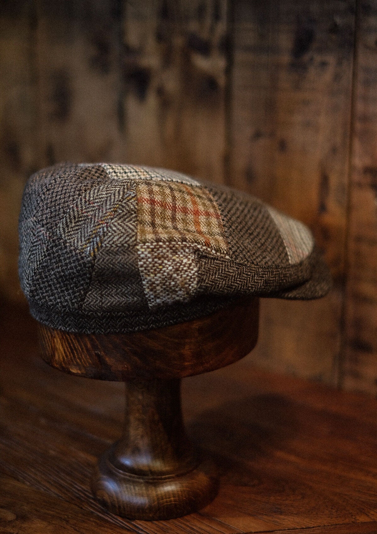 Geary Flat Cap - Patchwork