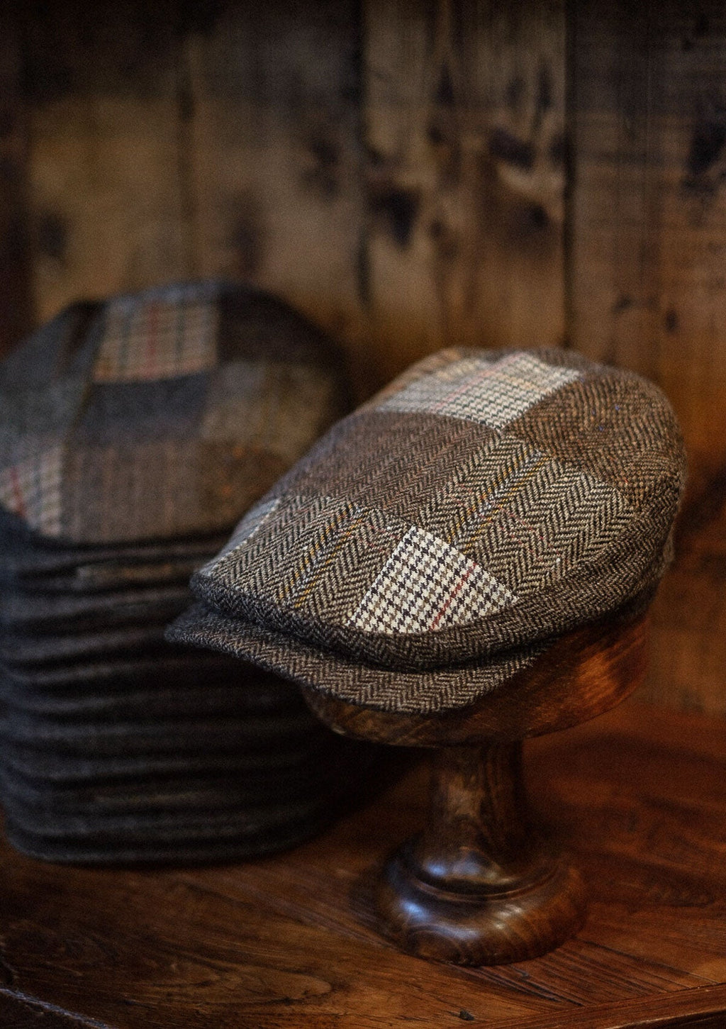 Geary Flat Cap - Patchwork