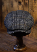 Geary Flat Cap - Harris Tweed Check