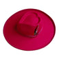 Love hat with large brim