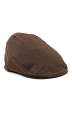 Men's Wax Flat Cap
