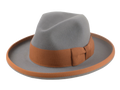 Premium Fur Felt Wide-Brim Fedora Tailored for Elegant Style and Comfort