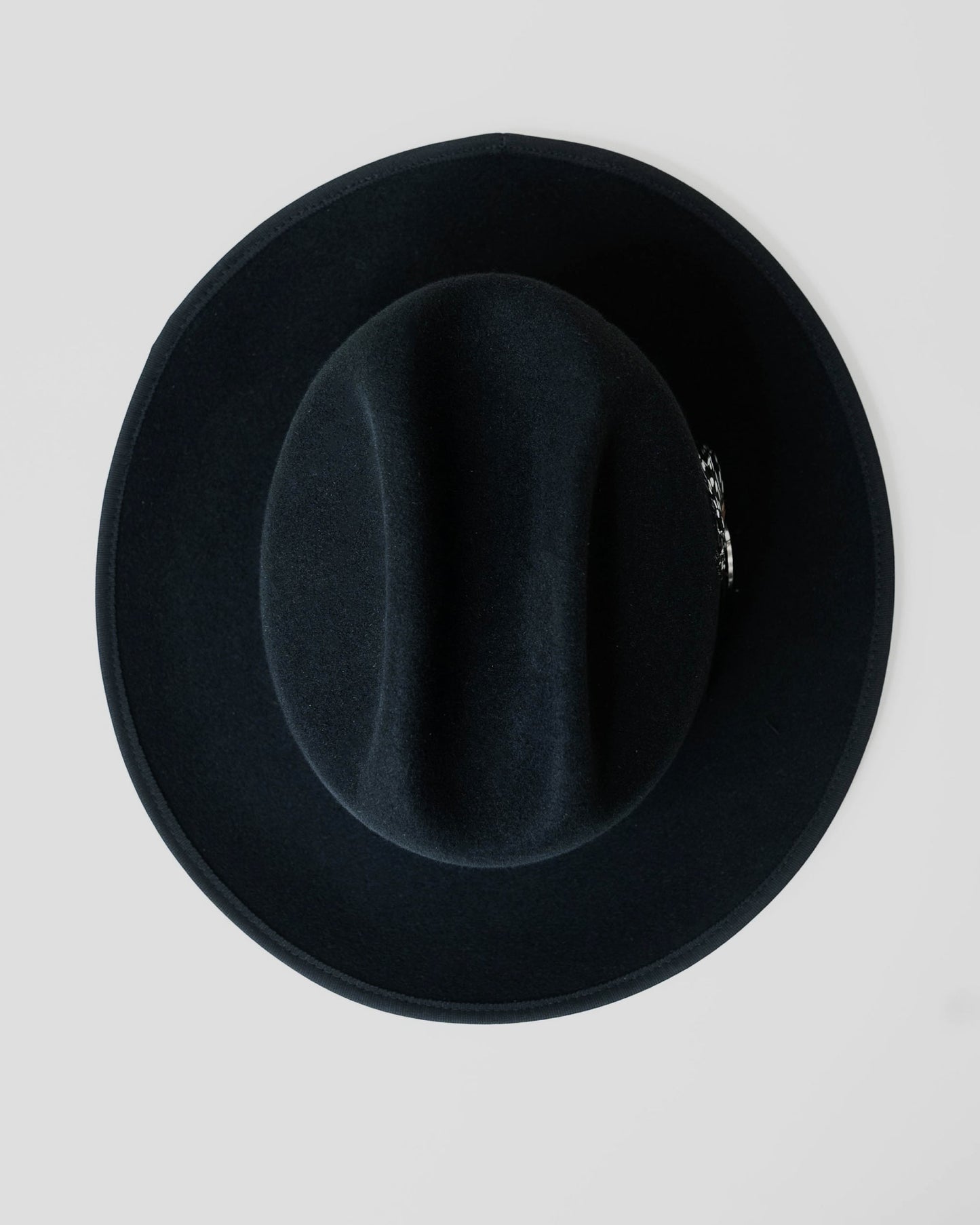 Miller Ranch Fedora - Black[Fast shipping and box packing]