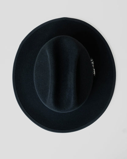 Miller Ranch Fedora - Black[Fast shipping and box packing]