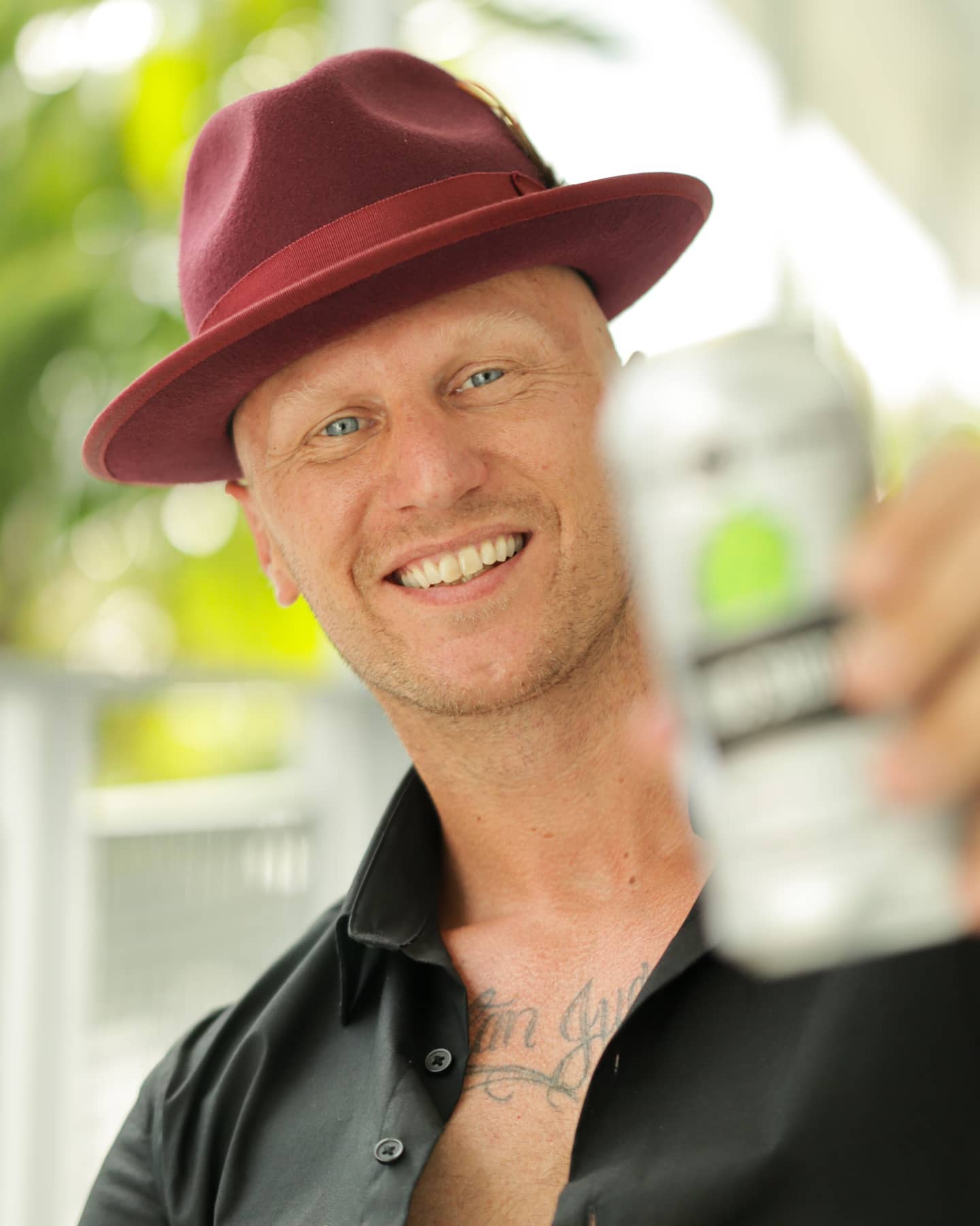 Trilby Fedora – Burgundy[Fast shipping and box packing]