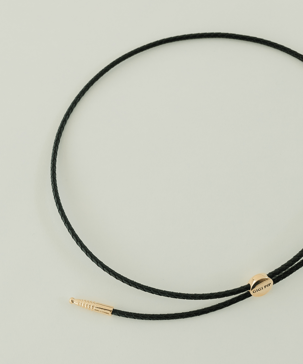 Thin Braided Wrap Band