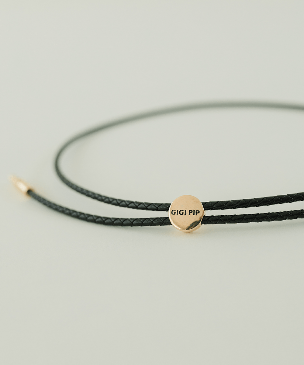 Thin Braided Wrap Band