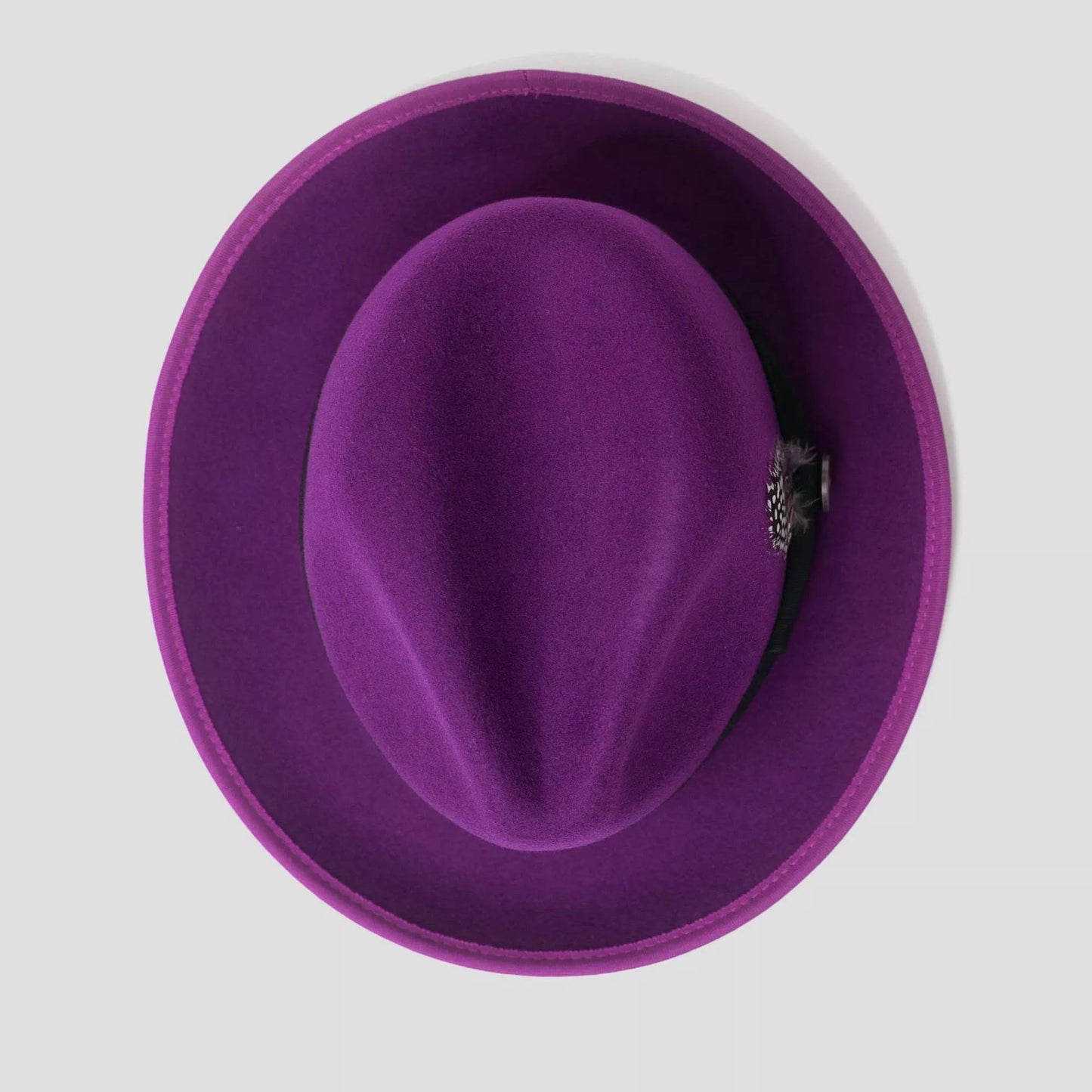Tienda Bikary Fedora – Violet[Fast shipping and box packing]