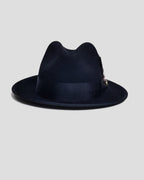 Trilby Fedora – Black [Fast shipping and box packing]