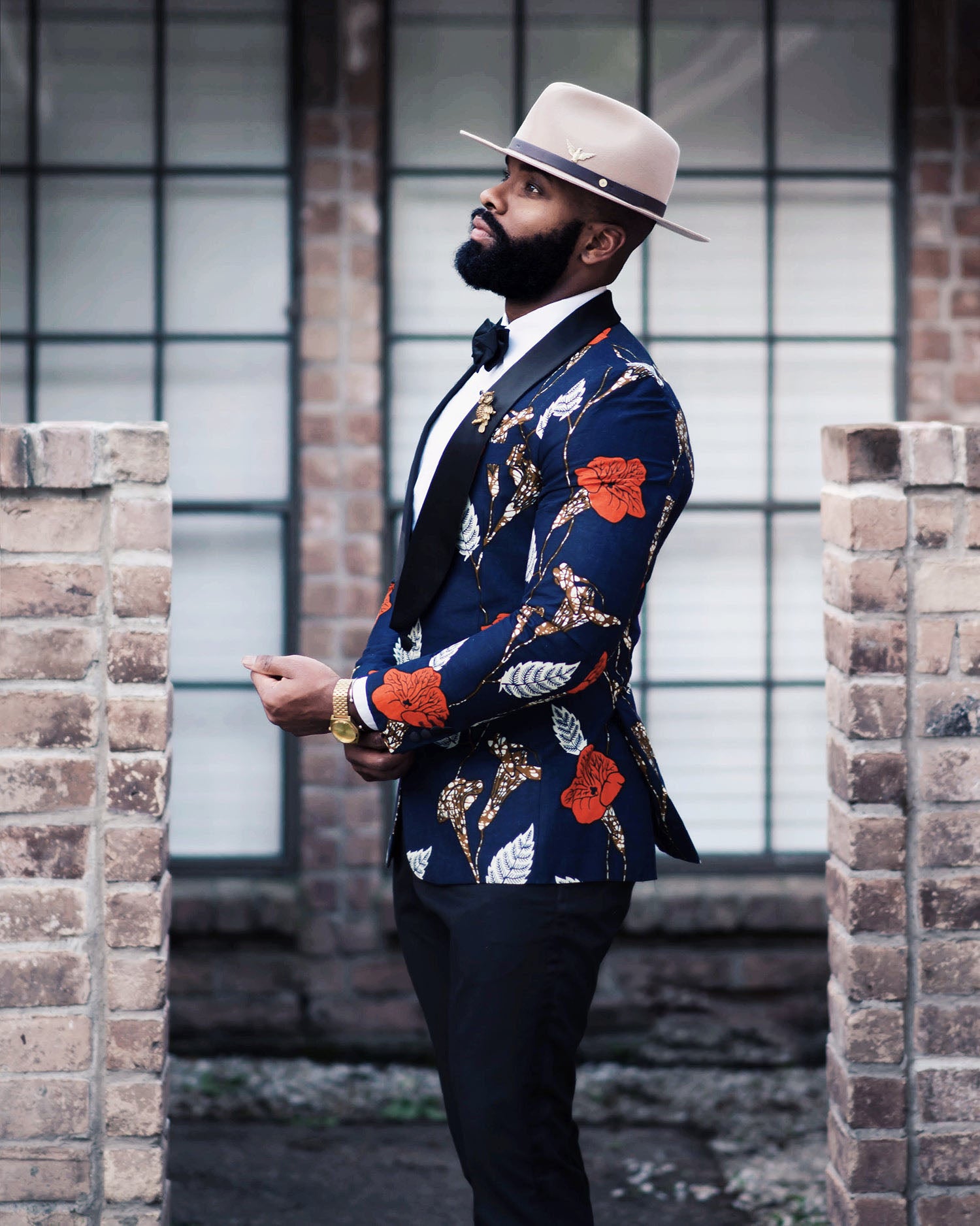 Geoffery Fedora- Camel[Fast shipping and box packing]