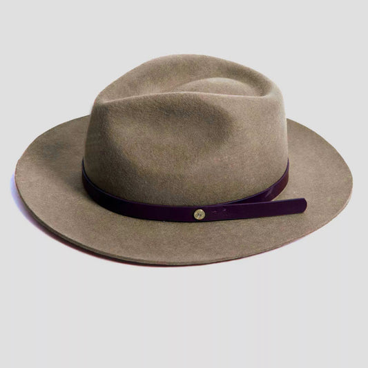 Geoffery Fedora–Dark Olive[Fast shipping and box packing]