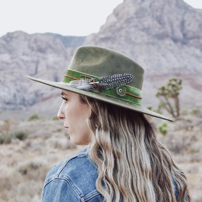 Rancher Fedora Hat [Fast shipping and box packing]