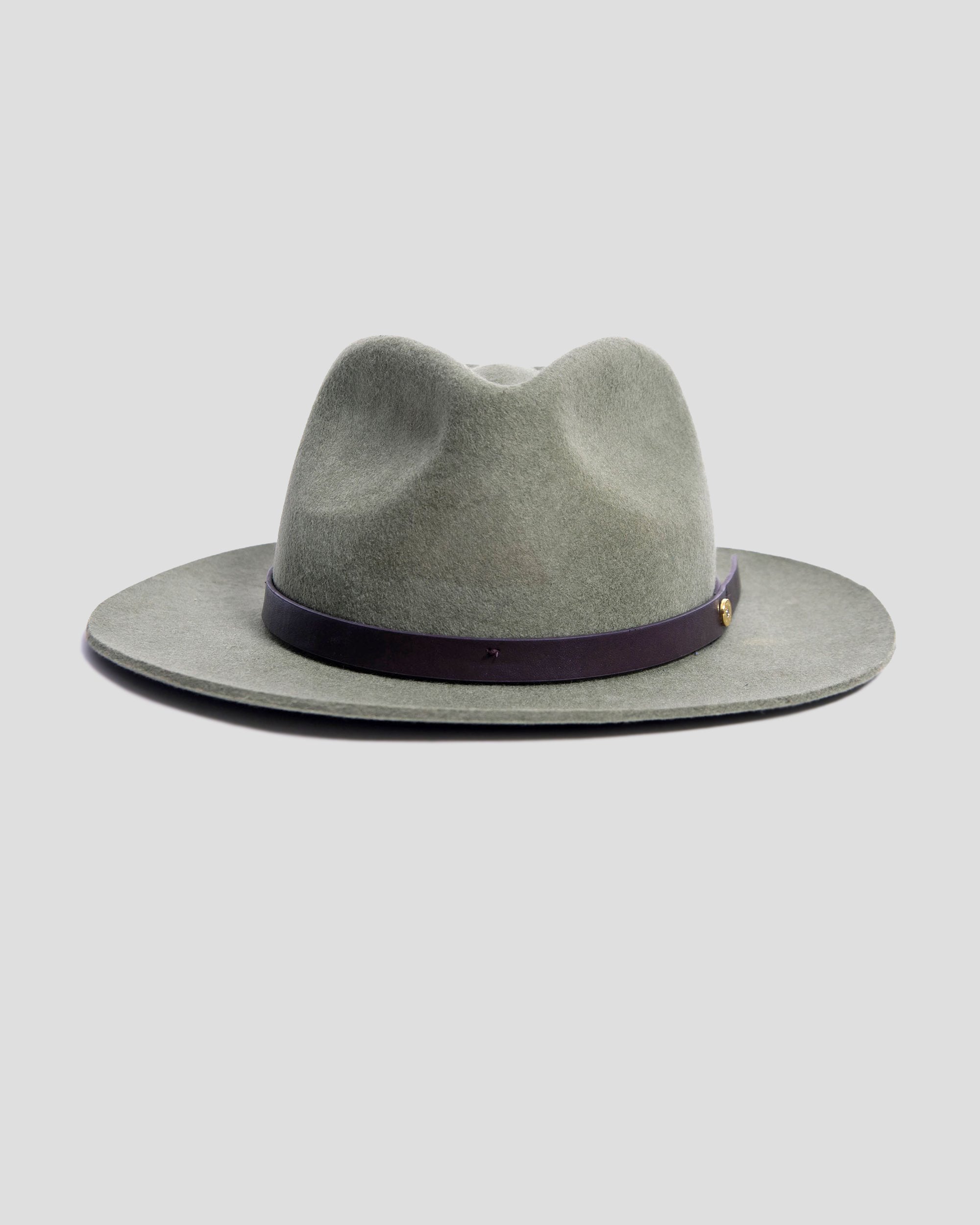 Geoffery Fedora–Olive Green[Fast shipping and box packing]