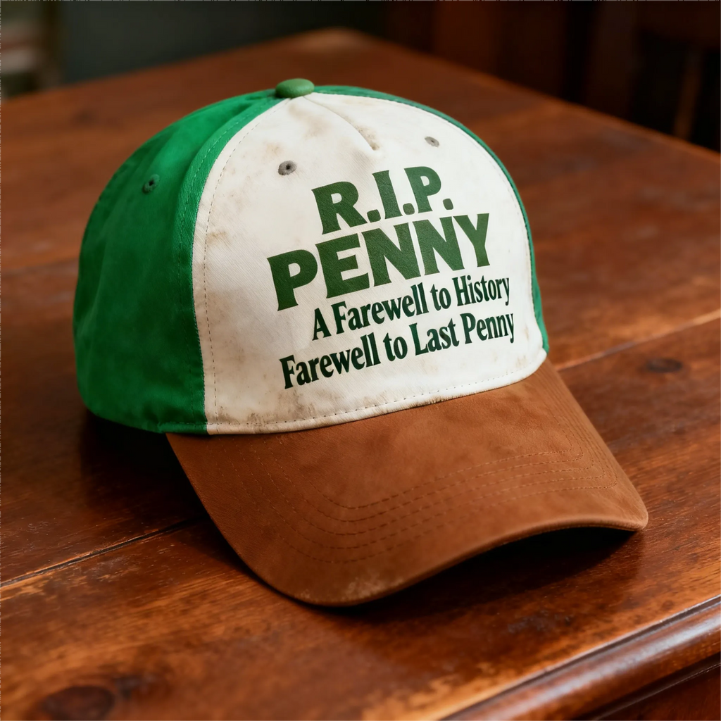 🏅250 Years of America 60% OFF - 🧢 R.I.P. PENNY – A Farewell To History Cap