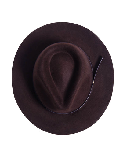 Geoffery Fedora – Brown [Fast shipping and box packing]