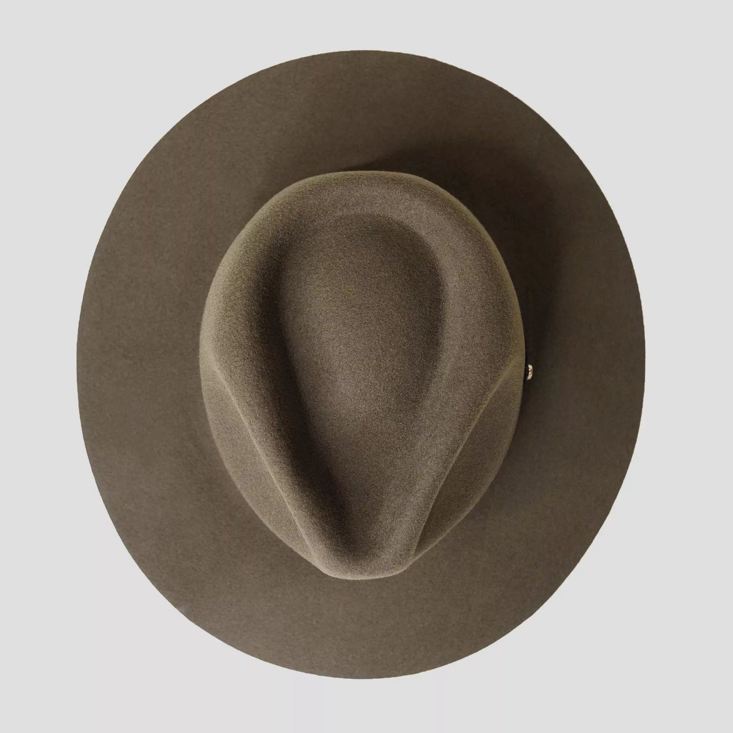 Geoffery Fedora–Dark Olive[Fast shipping and box packing]