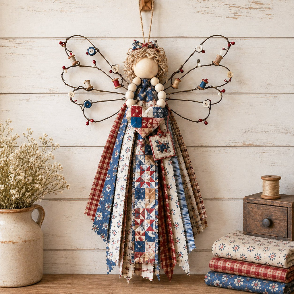 Angel Fabric Hanging DIY Kit🧵