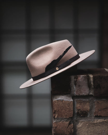 Geoffery Fedora- Camel[Fast shipping and box packing]