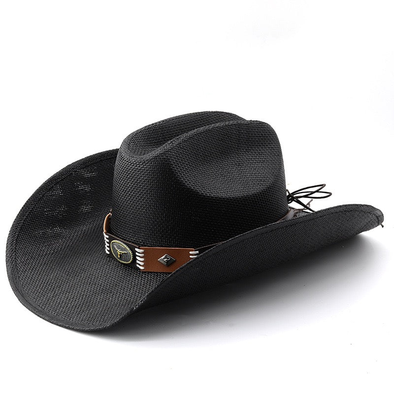 Western Ranch Classic—Straw Cowboy Hat
