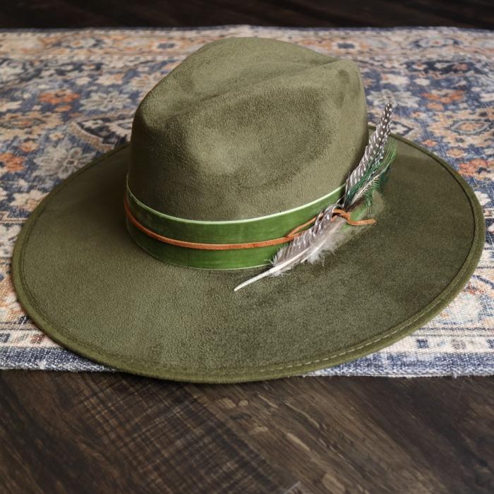 Rancher Fedora Hat [Fast shipping and box packing]