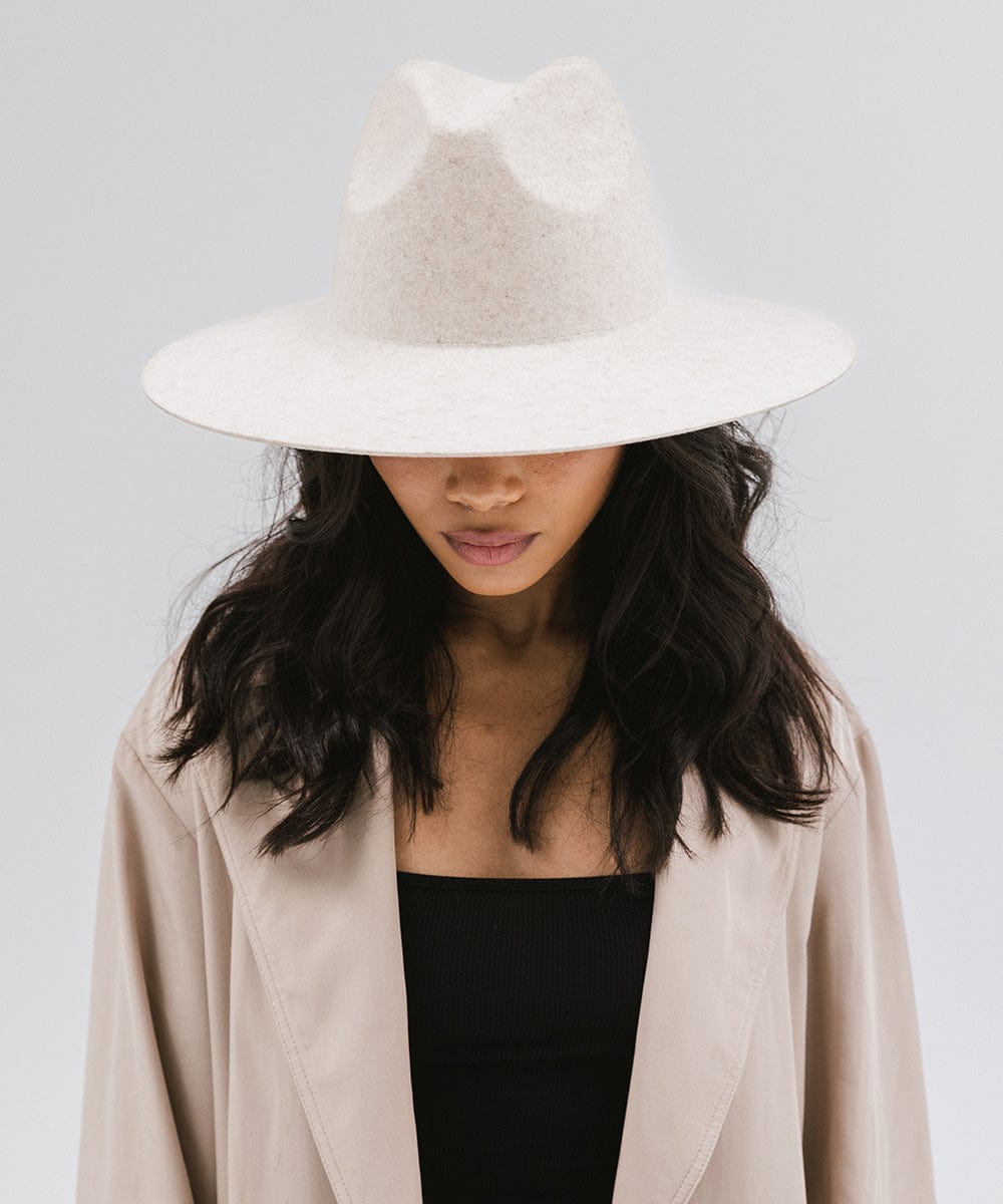 Emma Wide Brim Fedora