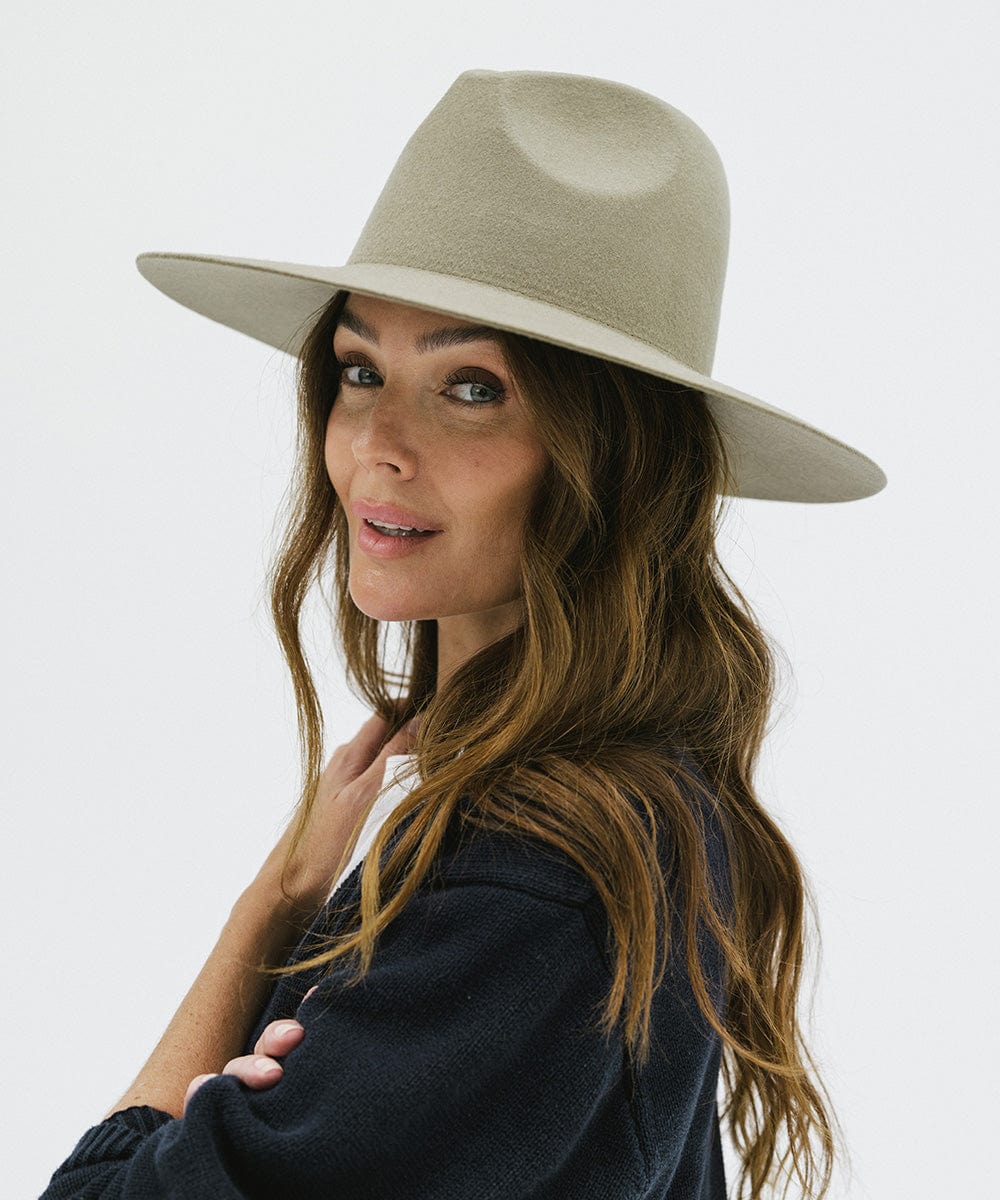 Emma Wide Brim Fedora