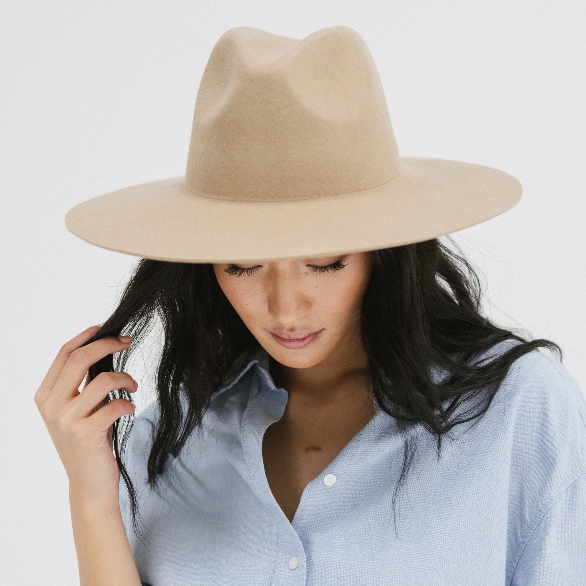 Emma Wide Brim Fedora