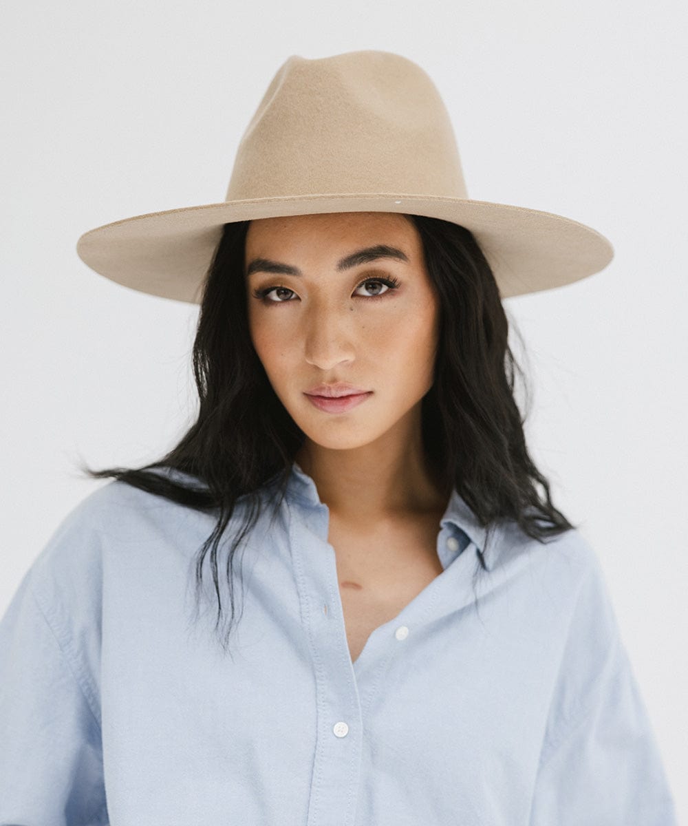 Emma Wide Brim Fedora