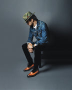 Geoffery Fedora–Olive Green[Fast shipping and box packing]