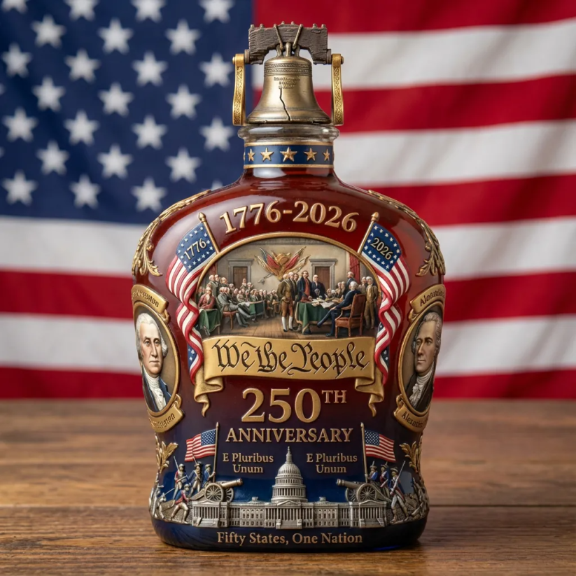 U.S. 250th Anniversary Commemorative Whiskey decanter set（1776-2026）