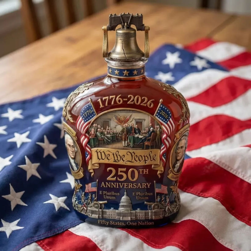 U.S. 250th Anniversary Commemorative Whiskey decanter set（1776-2026）