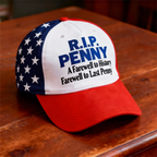 🏅250 Years of America 60% OFF - 🧢 R.I.P. PENNY – A Farewell To History Cap