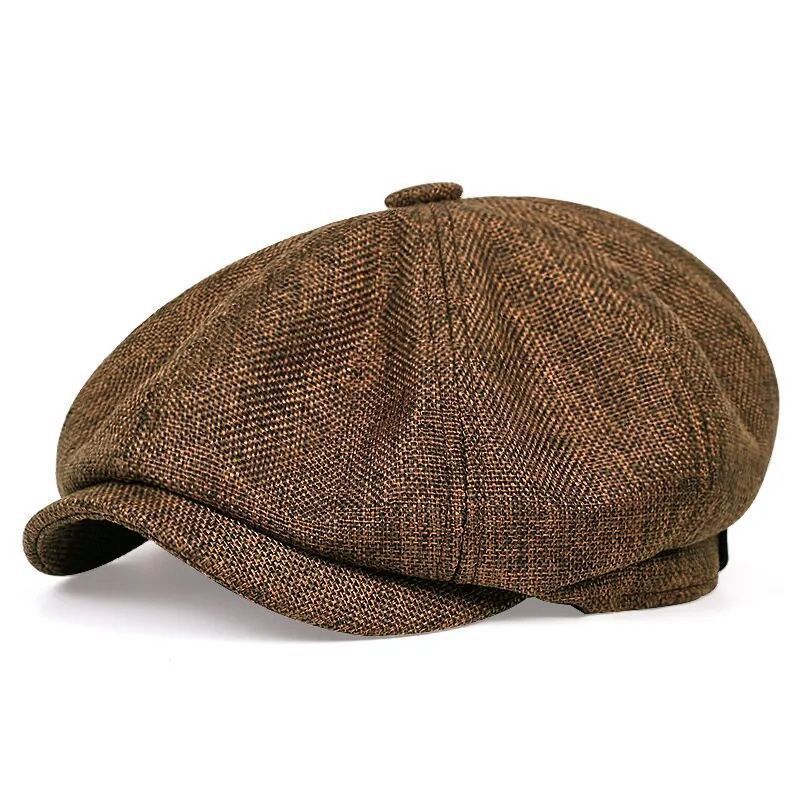 Thomas Shelby Peaky Blinders Immortal Black Tweed Newsboy Cap