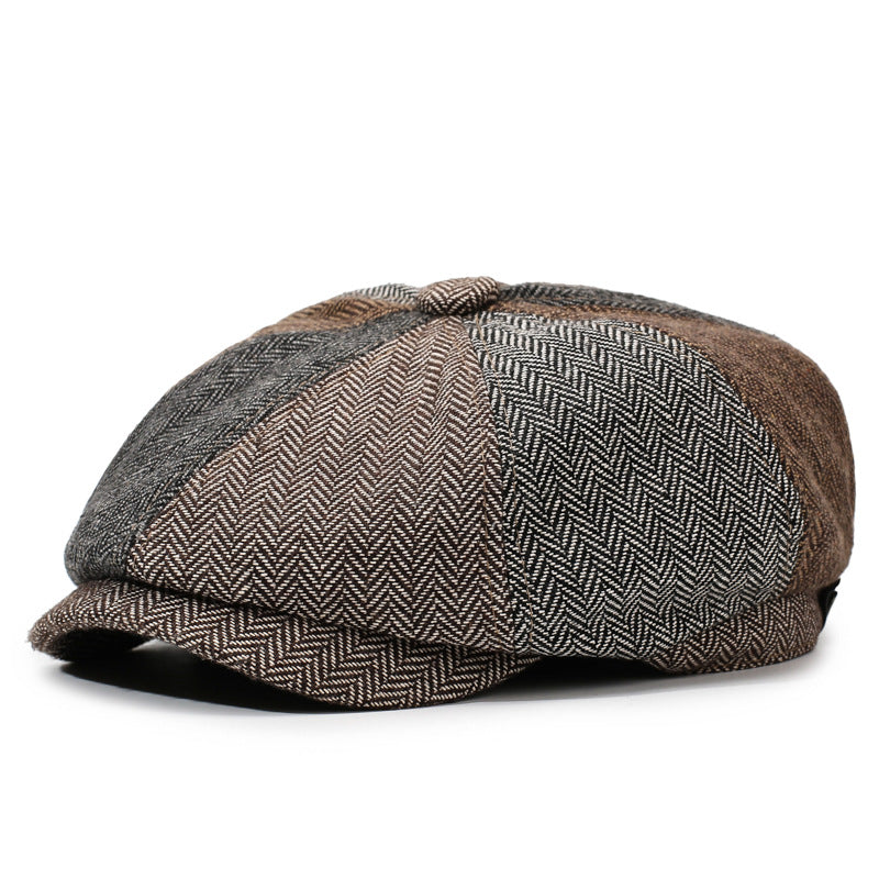 Thomas Shelby Peaky Blinders Immortal Black Tweed Newsboy Cap