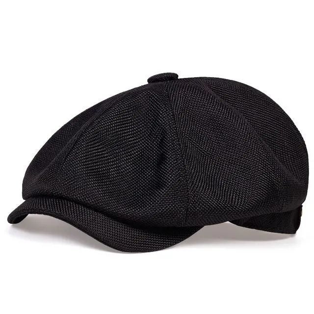 Thomas Shelby Peaky Blinders Immortal Black Tweed Newsboy Cap