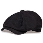 Thomas Shelby Peaky Blinders Immortal Black Tweed Newsboy Cap