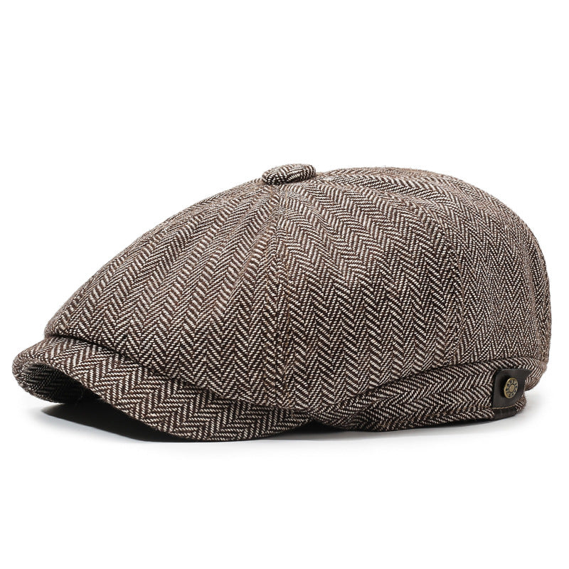 Thomas Shelby Peaky Blinders Immortal Black Tweed Newsboy Cap