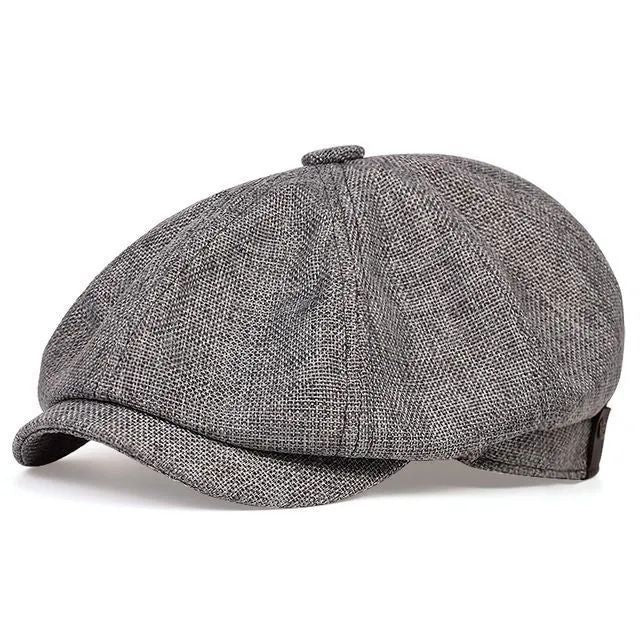 Thomas Shelby Peaky Blinders Immortal Black Tweed Newsboy Cap