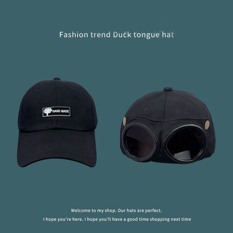 Hip Hop Sunglasses Baseball Cap Cotton Adjustable Dad Hats
