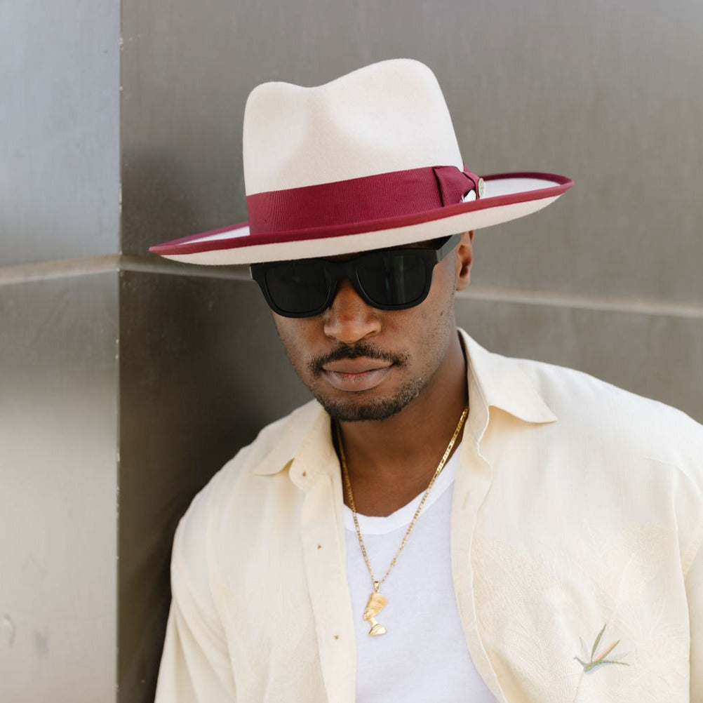 Trendy Simple Personalized Fedora Hat（Customize name）