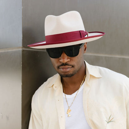 Trendy Simple Personalized Fedora Hat（Customize name）