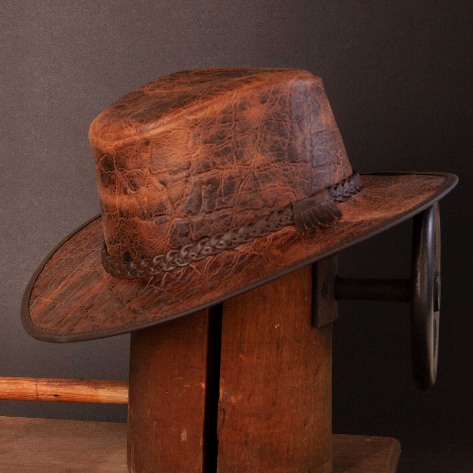 Australian Outback Leather Hat - Limited Edition