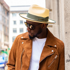 Miller Ranch Fedora Panama Fox [BUY 2 FREE SHIPPING & BOX PACKING]