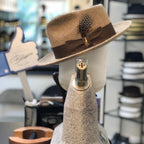Miller Ranch  4 COLORS- Casablanca - Long Hair Fur Felt Fedora [Fast shipping and box packing]