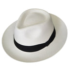 Advanced Original Panama Hat-White Straw | Brisa Weave-Handwoven in Ecuador(HatBox Included)-Fedora