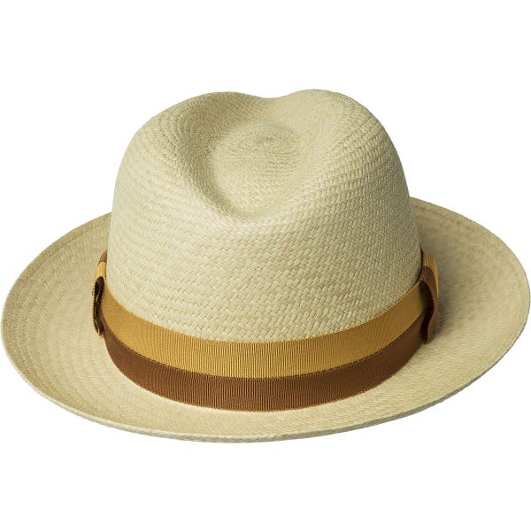 Miller Ranch Fedora-Halpern Panama Fedora[BUY 2 FREE SHIPPING & BOX PACKING]
