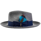 Miller Ranch  4 COLORS- Casablanca - Long Hair Fur Felt Fedora [Fast shipping and box packing]