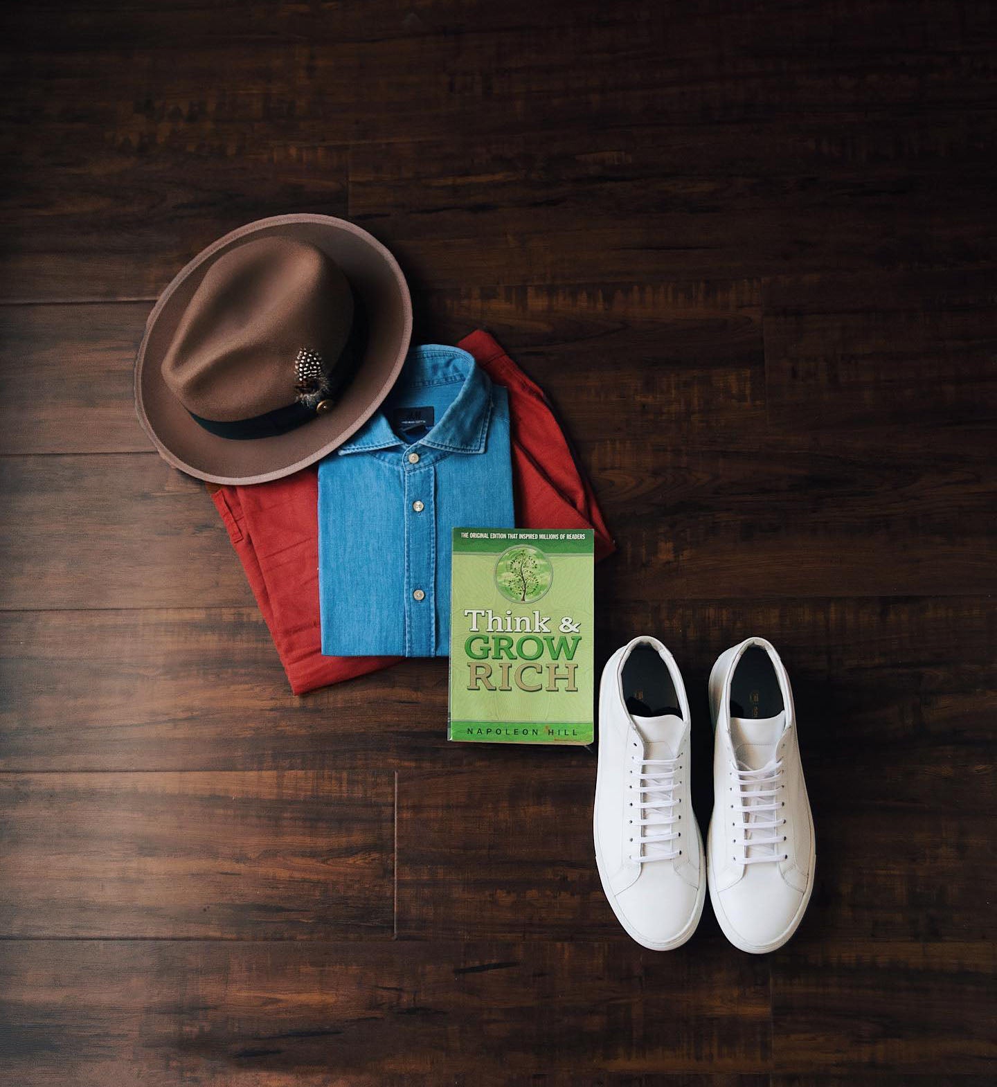 Trilby Fedora – Brown[Fast shipping and box packing]