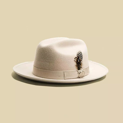 Miller Ranch Fedora - Tusk[Fast shipping and box packing]