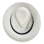 Advanced Original Panama Hat-White Straw | Brisa Weave-Handwoven in Ecuador(HatBox Included)-Fedora